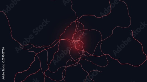 Electric_Pulse_Spreads_Rapidly_Across_Dark_Surface_In_Minimalist_Elegant_Loop_Style