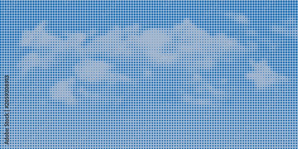 Fototapeta premium retro sky pattern on old paper background. raster vintage clouds