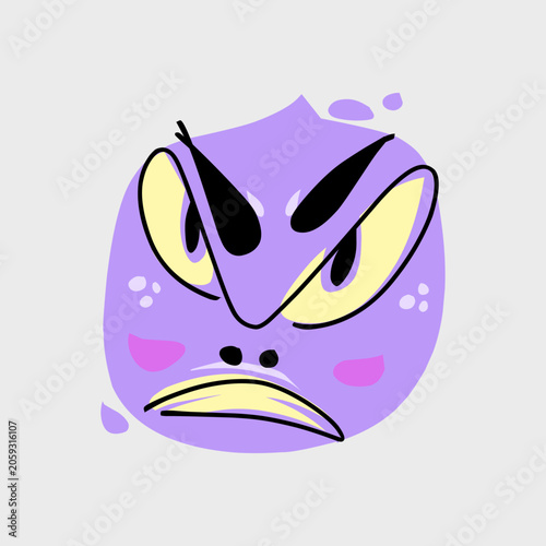carnival mask vector illustration