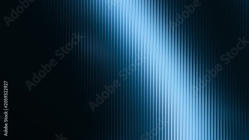Abstract blue vertical light waves motion background with smooth glowing tech pattern for digital design