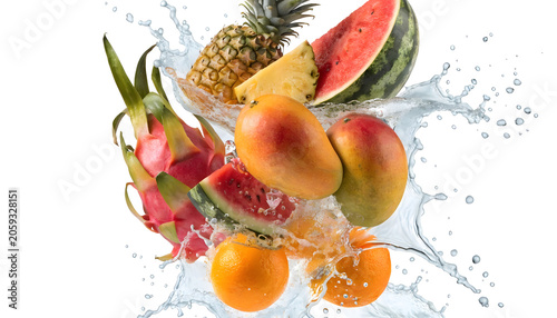 Fresh Tropical Fruit Explosion.