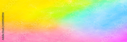 Colorful rainbow gradient background with soft pastel textures and artistic grainy finish.