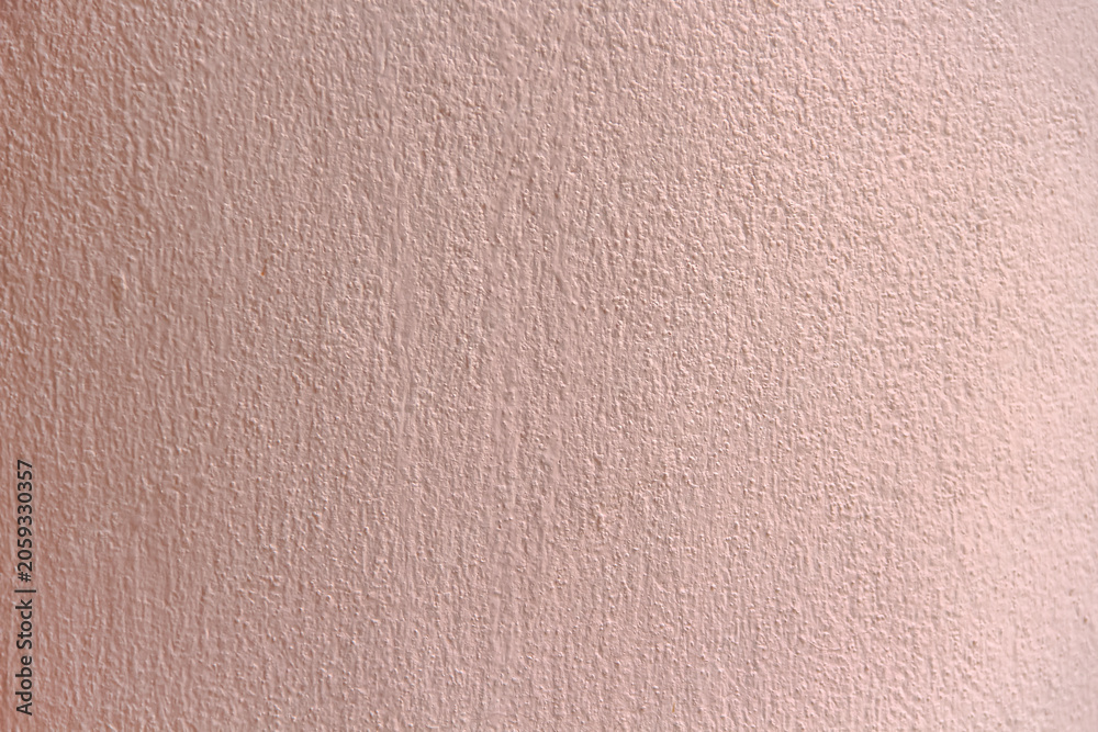 Fototapeta premium Brown rough cement home wall