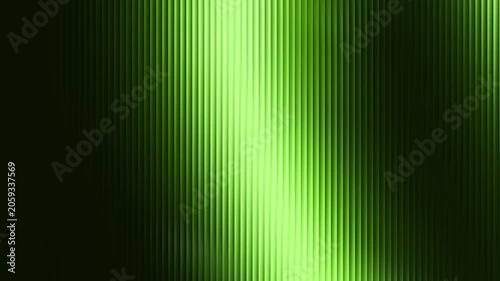 Green vertical light streaks abstract background with dynamic motion loop for modern digital projects