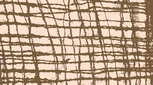 14-86. Weaving texture vector images woven from thick threads - illustration. 