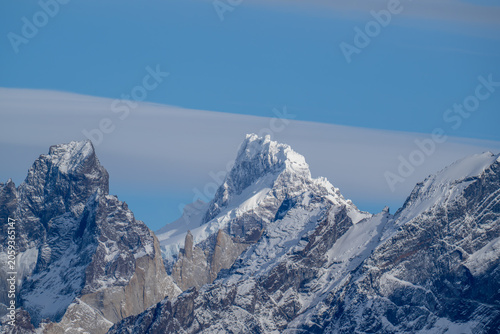 Mountain Peak in the Patagonian Massif