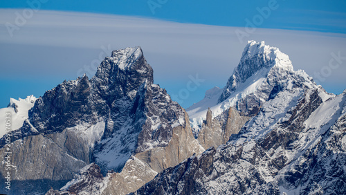 Mountain Peak in the Patagonian Massif