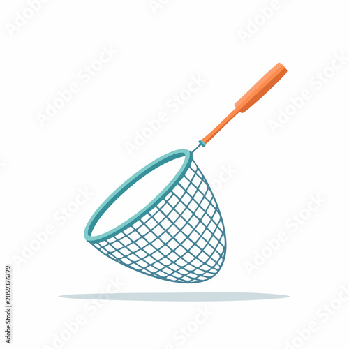 Illustration of a Butterfly Net