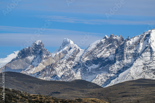 Mountain Peak in the Patagonian Massif