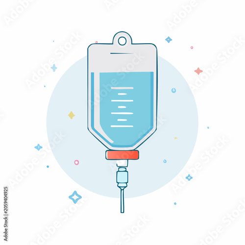 IV Drip Bag Icon