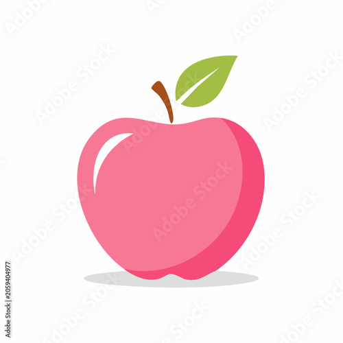Pink Apple Icon