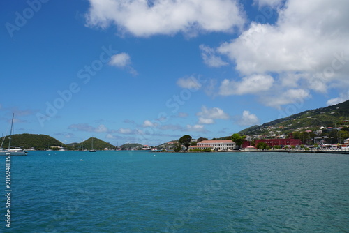 	
view of Charlotte Amalie of Saint Thomas - U.S. Virgin Islands	
