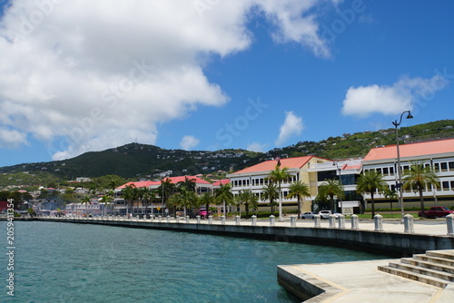 	
view of Charlotte Amalie of Saint Thomas - U.S. Virgin Islands	
