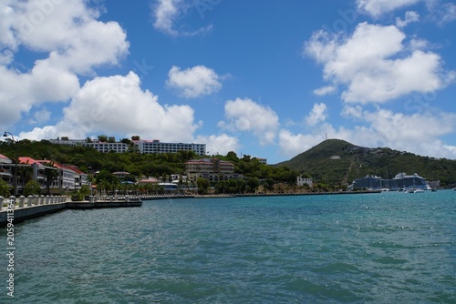 	
view of Charlotte Amalie of Saint Thomas - U.S. Virgin Islands	
