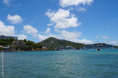 Havensight Cruise Pier in Saint Thomas - U.S. Virgin Islands	