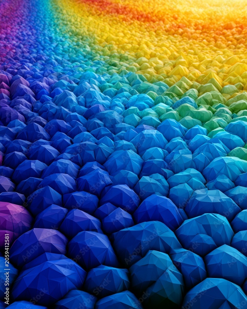 Fototapeta premium Colorful Abstract Wave Background 175