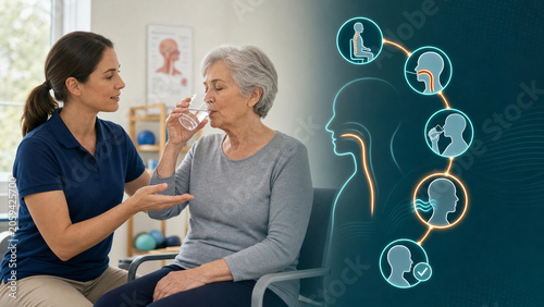 Speech Therapist Maps Safe Swallowing