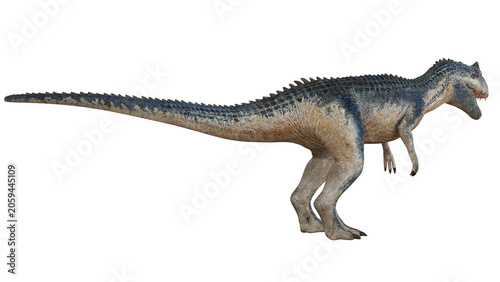 Obraz na plátně Majestic dinosaur captured in stunning detail.