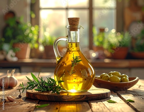 Olive Oil Bottle.