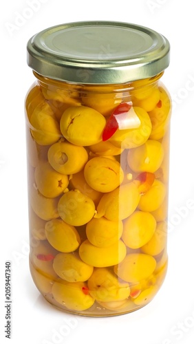Olives in jar. (1)