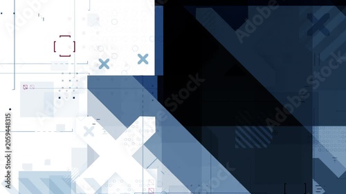 4K UHD high-speed basic geometric overlay animation featuring clean abstract interface elements, dynamic motion graphics, and modern minimal design transitions