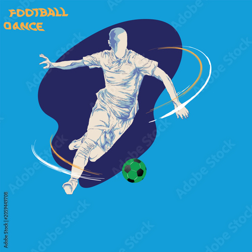 Football Dance Vector Art 2026