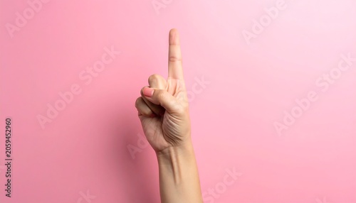 One Finger Up.
