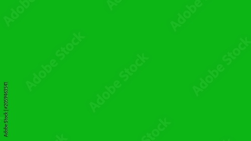 Dynamic downward arrow animation on vibrant green background, motion loop animated arrow