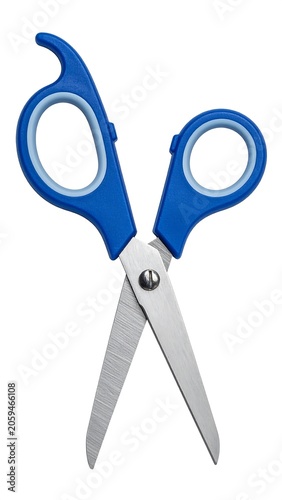 Open Blue Scissors.