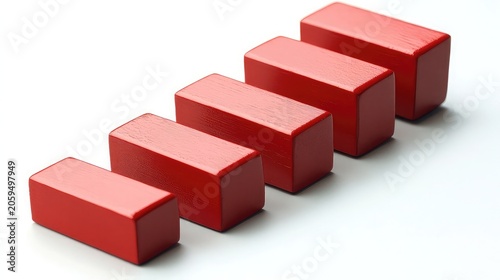 Red Stock Market Crash Financial Downturn Symbol Representing Economic Decline Investment Loss and Market Crisis for Financial News Trading Strategies and Economic Reports