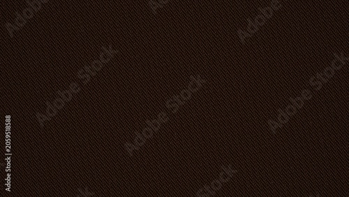 Schilderij op canvas Dark brown woven fabric texture pattern