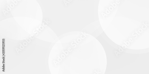 Canvas-taulu Abstract white glowing geometric lines on gray background