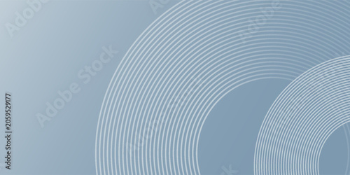 Abstract circle lines on gray background. Geometric stripe line art design art background abstract