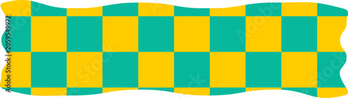 greenyellow tile tape tape clipart isolated on white