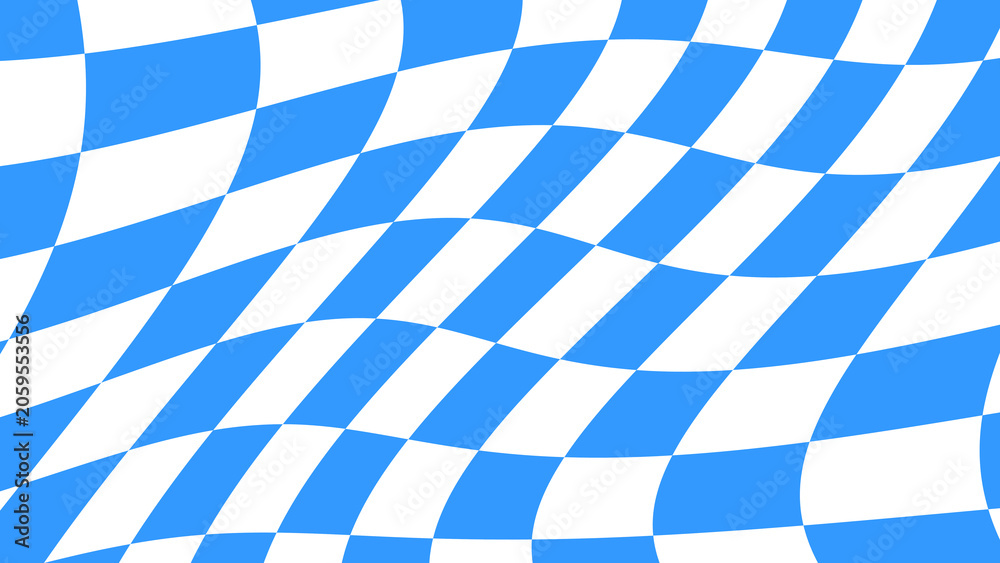 Obraz premium blue optical check background