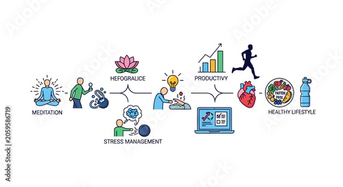Healthy Lifestyle Journey: From Meditation and Stress Management to Productivity and Wellness