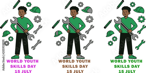 World youth skills day 15 july celebration
