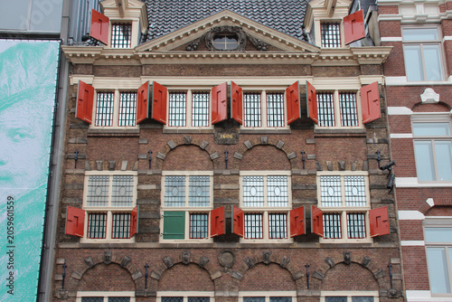 Fotografie rembrandt's house and museum in amsterdam in the netherlands