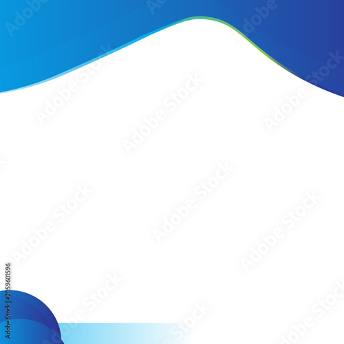 Abtract background. Gradient Blue Wave Border Background with Modern Flowing Curve Design
.....AB17
