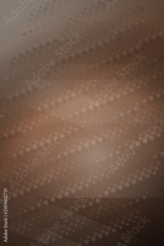 Brown abstract dot pattern background