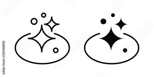 Fotografie Clean surface icon for your website and app ui designs