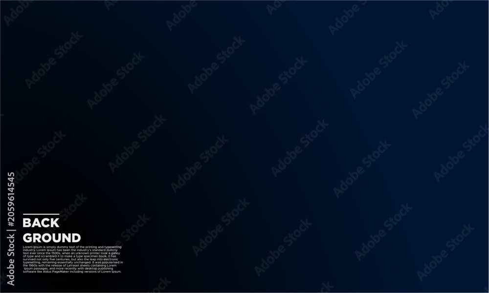 Fototapeta premium A close-up view of a dark blue background with a white text label reading Back Ground.