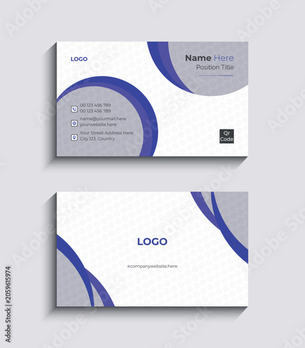 vector creative business card design