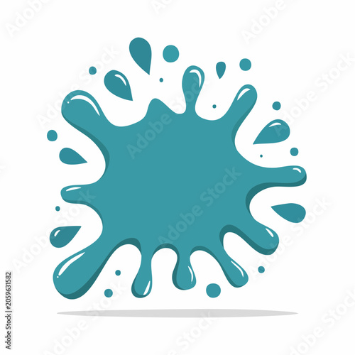 Turquoise Water Splash
