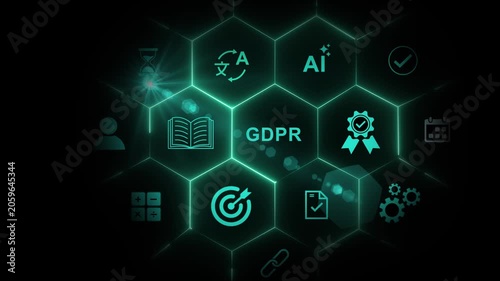 GDPR Data Protection Regulation European Law Cyber security compliance.
