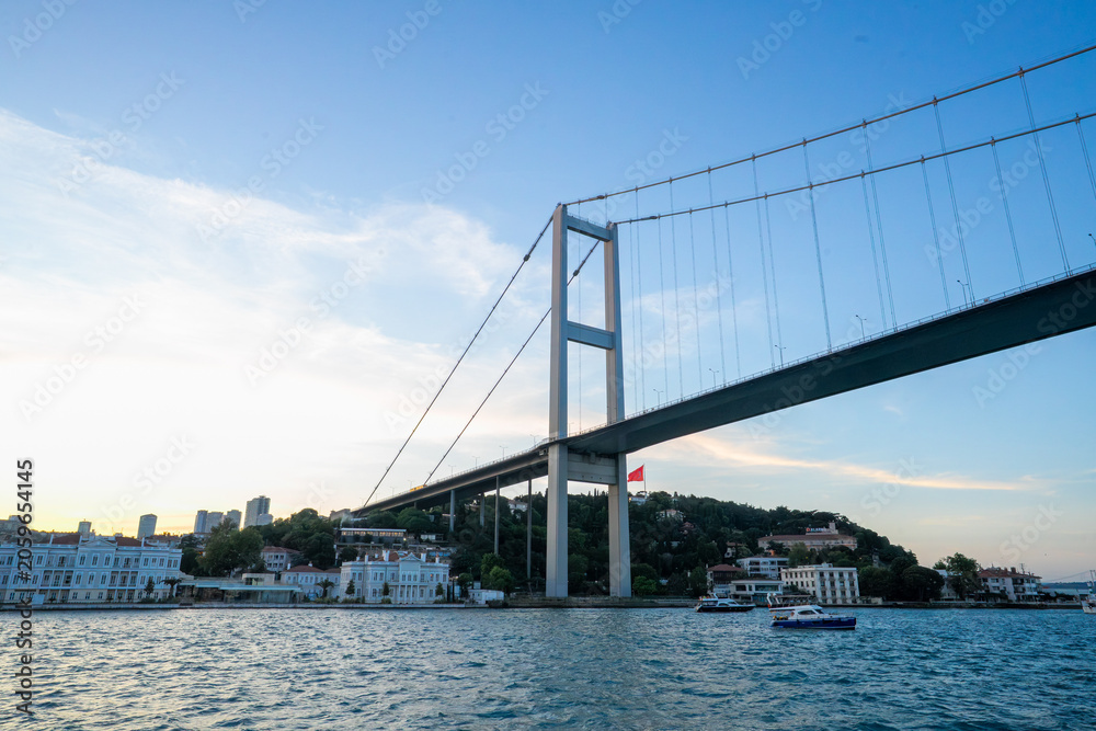 Fototapeta premium Istanbul Bosphorus Bridge, Istanbul, Turkey