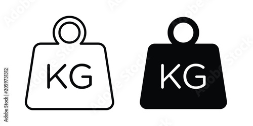 Fotografie Weight icon