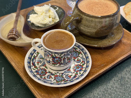 a cup of turkish coffee