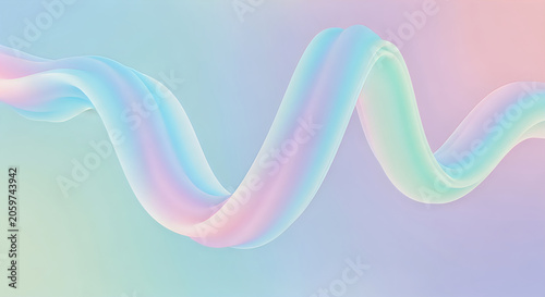 Breast cancer day awareness pastel ribbon abstract background for campaigns