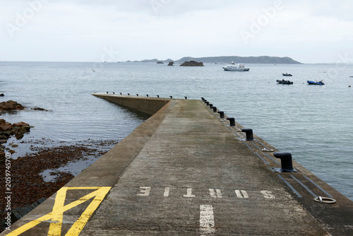 quai dans le port